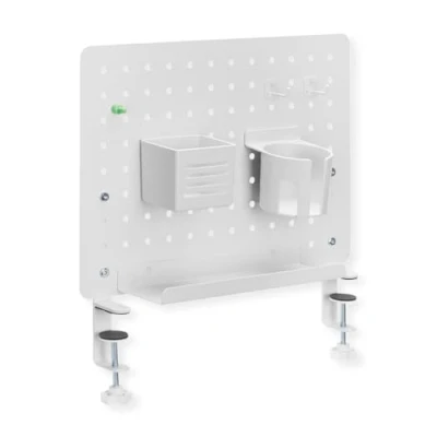 Afbeelding van VALUE Stecktafel, Klemmhalterung, weiß