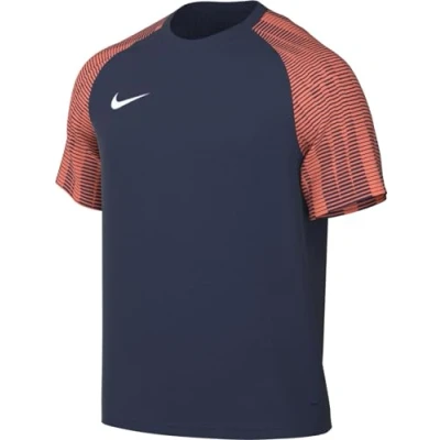 Afbeelding van Nike Heren Short Sleeve Top M Nk Df Academy Jsy Ss, Midnight Navy/Hyper Crimson/Wit, DH8031 411, L