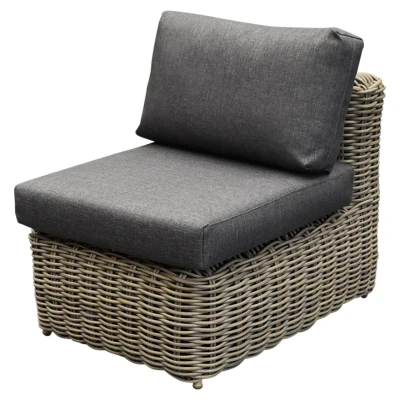 Afbeelding van Cervo middenelement grijs wicker