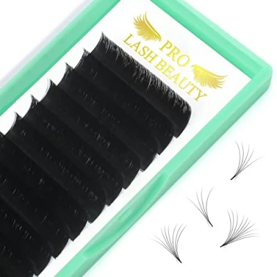 Afbeelding van Easy Fan Lashes D 0,03 15 Zelfwaakende wimpers voor volumetechniek C curl wimperverlenging 8 mm lengte volume (D 0,03,15 mm)