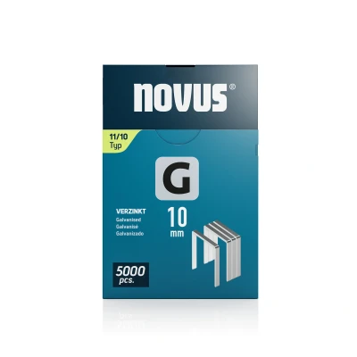 Afbeelding van Novus Niet met platte draad G 11/10mm (5.000 stuks)