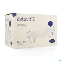 Afbeelding van Zetuvit E 10x10cm Nst. 50 P/s