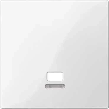 Afbeelding van Inzetstuk Trekschakelaar Controlevenster Polarwit Systeem M Schneider Electric MTN3380 0319