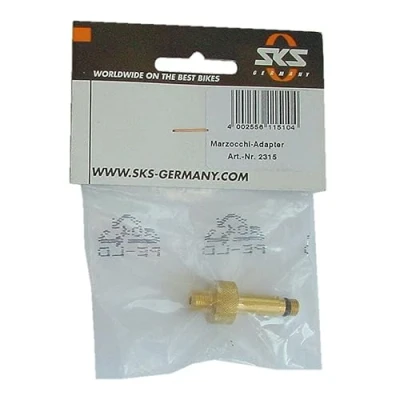 Afbeelding van SKS GERMANY Marzocchi Marzccochi adapter met O ring, goud, 3 x 2 cm