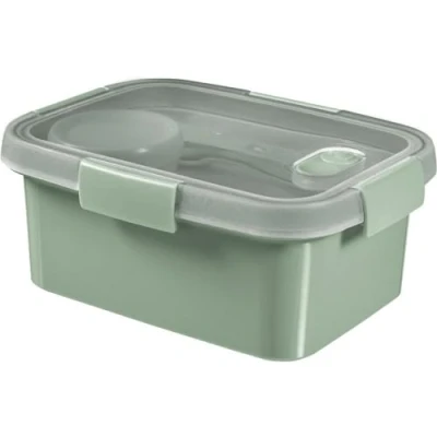 Afbeelding van Curver Smart To Go Eco Lunchbox 1,2L + Bestekset Sauscup