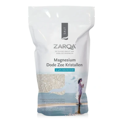 Afbeelding van 6x Zarqa Dode Zeekristallen Magnesium 1 kg