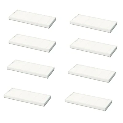Afbeelding van GYing voor Vileda VR 102/VR 201/VR 303 robotstofzuigeraccessoires, reserveonderdelen robotstofzuigers (8 x HEPA filters)