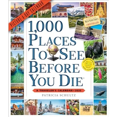 Afbeelding van 1,000 Places to See Before You Die Picture A Day® Wall Calendar 2025