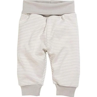 Afbeelding van Schnizler Babybroek Interlock Junior Beige/wit Maat 74