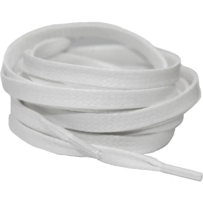 Afbeelding van Go Gadget &quot;Veters geschikt voor Filling Pieces Wit 120cm Plat&quot;