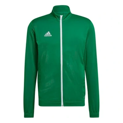 Afbeelding van adidas Entrada 22 Track Jacket heren Top, Team Green / White, L 3 inch