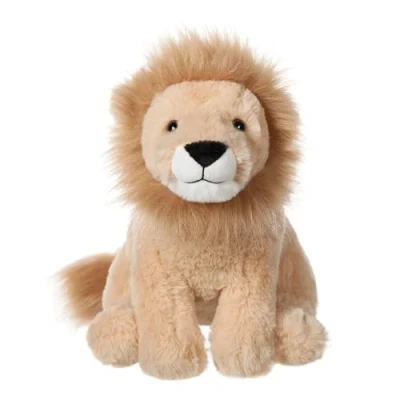 Afbeelding van Apricot Lamb Speelgoed pluche leeuw knuffeldier, zachte knuffel, perfect voor meisjes en jongens (gele leeuw, 25 cm)