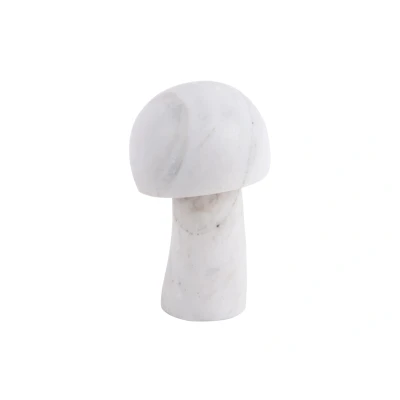 Afbeelding van Present Time Ornament Mushroom Small Wit 7.5x7.5x14cm