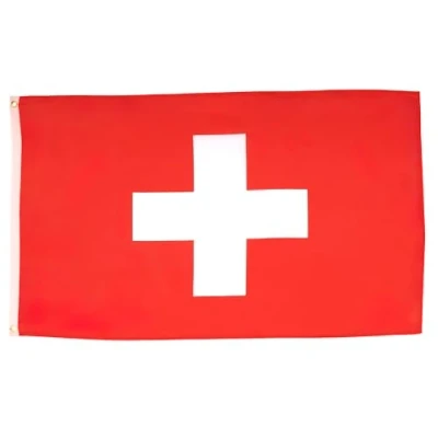 Afbeelding van AZ Flag Switzerland Large 5x8 Ft 100D Polyester Swiss Big Banner with Two Metal Grommets Fade Resistant Vivid Colors 5&#039; x 8&#039; Feet 250x150 Cm