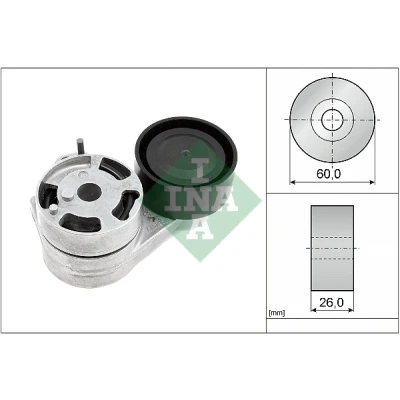 Afbeelding van Riemspanner, Poly V riem Schaeffler INA 534 0938 10, voor o.a. Audi, VW, SKODA, SEAT