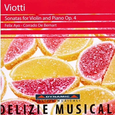 Afbeelding van Felix Ayo &amp; Carrado De Bernart Viotti: Sonatas For Violin And Piano Op.4 (CD)