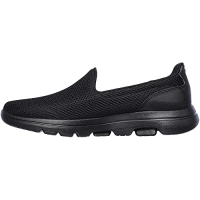 Afbeelding van Skechers GO WALK 5 dames sneaker Low Top Trainer, Zwart , 37.5 EU
