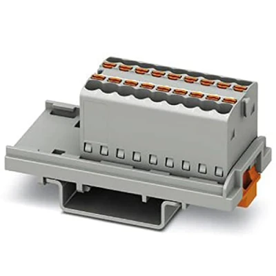 Afbeelding van Phoenix Contact PTFIX 18X1,5 NS35 GY 1046949 Verdeelblok 0.14 mm² 1.5 Grijs 20 stuk(s)