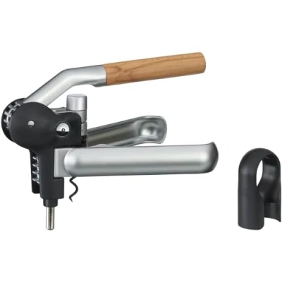 Afbeelding van WMF Baric Hendelkurkentrekker wijn 19 x 11 15 cm, kurkentrekker met foliesnijder, professionele wijnflesopener, flesopener voor en prosecco, wijnopener, moeiteloze bediening