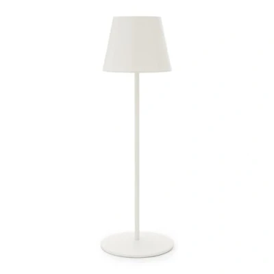 Afbeelding van Oplaadbare LED tafellamp, touchdimmer, Wit + RGB, IP54.