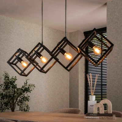 Afbeelding van Fraaai Eves hanglamp 4L Metaal