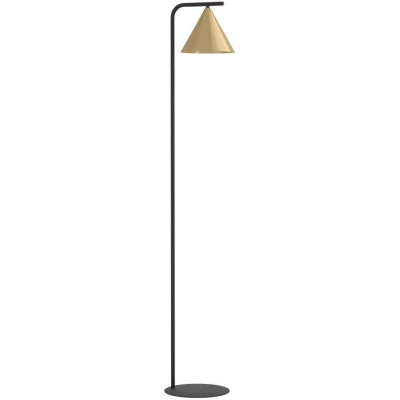 Afbeelding van EGLO Narices Vloerlamp E27 162 cm Zwart