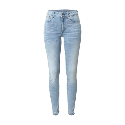Afbeelding van G Star Raw dames Jeans 3301 High Skinny Jeans,Blauw (Lt Indigo Aged D05175 8968 8436),28W / 34L