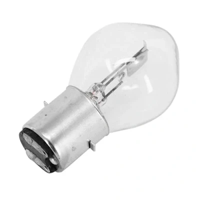 Afbeelding van BA20D gloeilamp, autolamp, koplamp, motorfiets, voorzijde, auto, verlichting