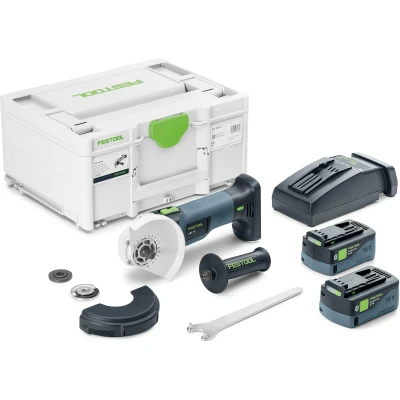 Afbeelding van Festool AGC 18 125 5,0 EBI Plus accu haakse slijper Inclusief krachtige 578368
