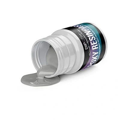 Afbeelding van DIPON.DE HIGH PERFORMANCE LIQUIDS &amp; PIGMENTS epoxyhars epoxy pigment kleurpasta TELEGRAU 4 Grey ca. RAL 7047 professionele sterk gepigmenteerde pasta voor hars polyurethaan kunsthars