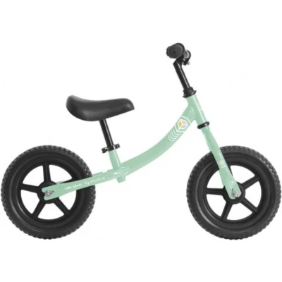 Afbeelding van DeQube Loopfiets Mint met Twee Wielen Vanaf 2 Jaar Inclusief Stickers en Bel 12 Inch Balansfiets