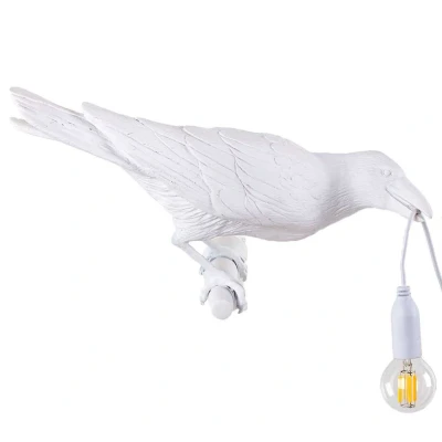 Afbeelding van Seletti Bird Looking wandlamp rechts buiten wit