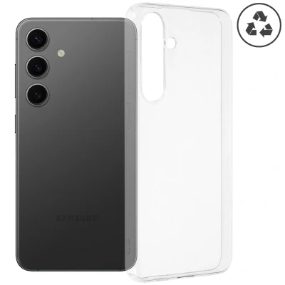 Afbeelding van Samsung Galaxy S24 Plus Hoesje Siliconen en TPU (zacht) Accezz Backcover/Softcase Transparant Telefoonhoesje