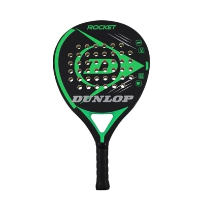 Afbeelding van Dunlop Rocket Green Padel Racket BestelPadel.nl
