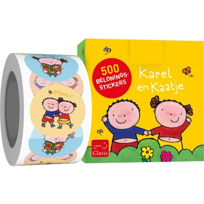 Afbeelding van Karel en Kaatje beloningsstickers. 3+