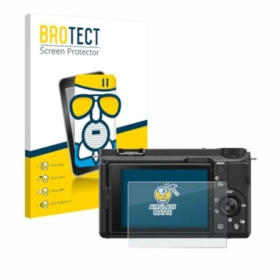 Afbeelding van BROTECT Screenprotector voor Sony Alpha ZV E10 II Folie Beschermfolie Beschermglas matte