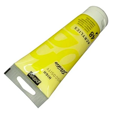 Afbeelding van Pébéo Studio acrylverf, 1 tube, 100 ml (831048), primair geel