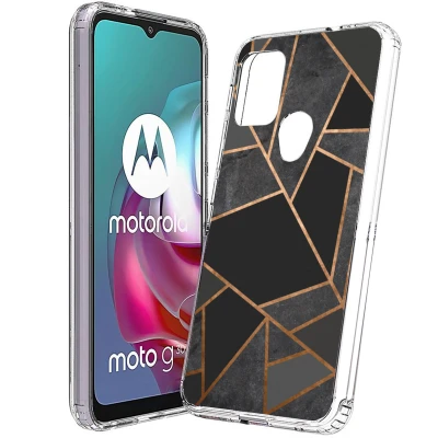 Afbeelding van Motorola Moto G30 Hoesje Siliconen en TPU (zacht) iMoshion Softcase/Backcover Zwart Telefoonhoesje