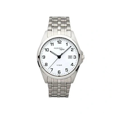 Afbeelding van Adora mooie heren horloge Met datum Saffierglas AS4303