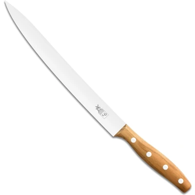 Afbeelding van Robert Herder K6 Vleesmes Fileermes RVS Spits Lemmet 23 cm Heft Abrikooshout