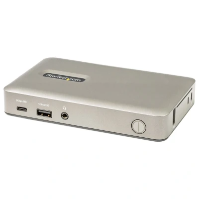 Afbeelding van StarTech.com USB C Dock, naar DisplayPort 4K 30Hz of VGA, 65W Power Delivery Pass Through Char