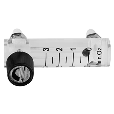 Afbeelding van Gasdebietmeter met regelklep voor zuurstof/lucht/gas 0 3LPM