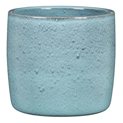 Afbeelding van Scheurich Solido, bloempot van keramiek, kleur: Lagoon, diameter 17,6 cm, 16 cm hoog, 3,1 l vol.