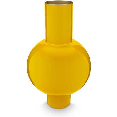 Afbeelding van Vaas Pip Studio Metal Ocher 24 x 40 cm