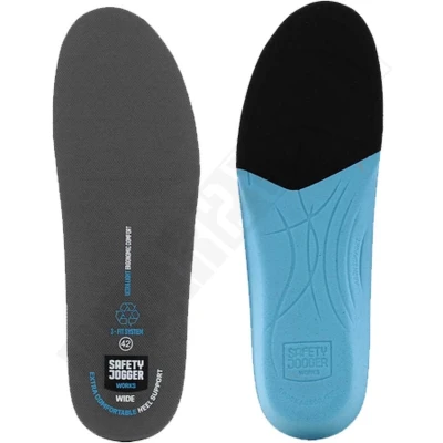 Afbeelding van Safety Jogger SJ3FITW Inlegzool Zwart/Blauw 47