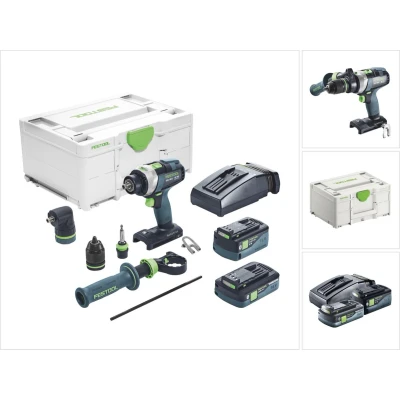 Afbeelding van Festool TPC 18/4 5,2/4,0 I Set Accu schroefboormachine QUADRIVE 577247