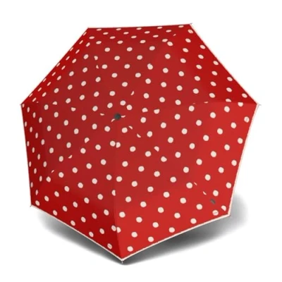 Afbeelding van Knirps Small Manual Paraplu, Dames, Maat: One Size, Dot art red