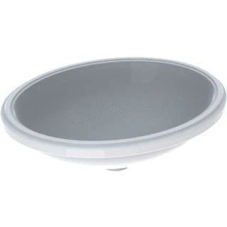 Afbeelding van Geberit VariForm inbouwwastafel ovaal wit (56 x 46 cm) zonder