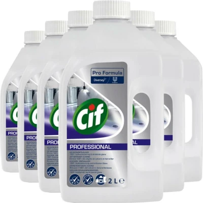 Afbeelding van 6x Cif Pro Formula Keukenontkalker 2 liter