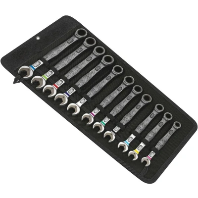 Afbeelding van Wera joker 11 delige steek /ringratelsleutel set 8 19mm